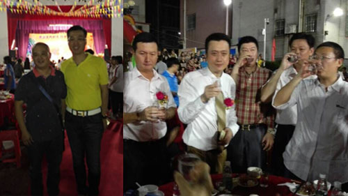 草莓污污视频漆廠家 明邦化工走進新塘社區愛心敬老